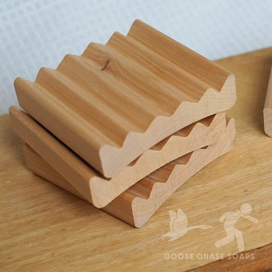 Alder Wood Soap Dish