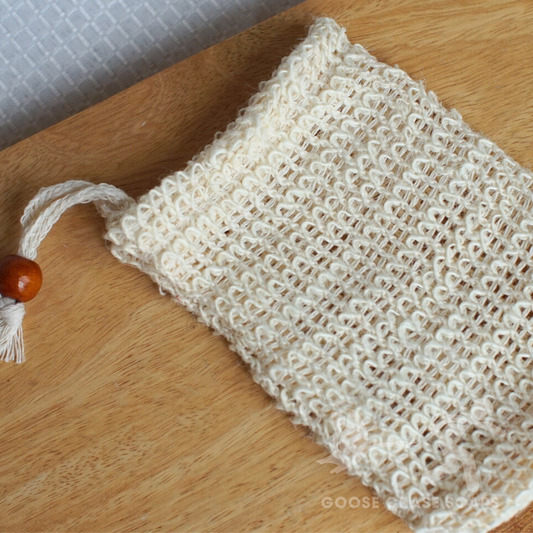 Natural Sisal Soap Saver Pouch